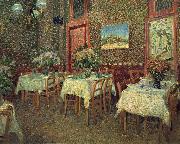 Vincent Van Gogh L-Interieur d un Restaurant USA oil painting artist